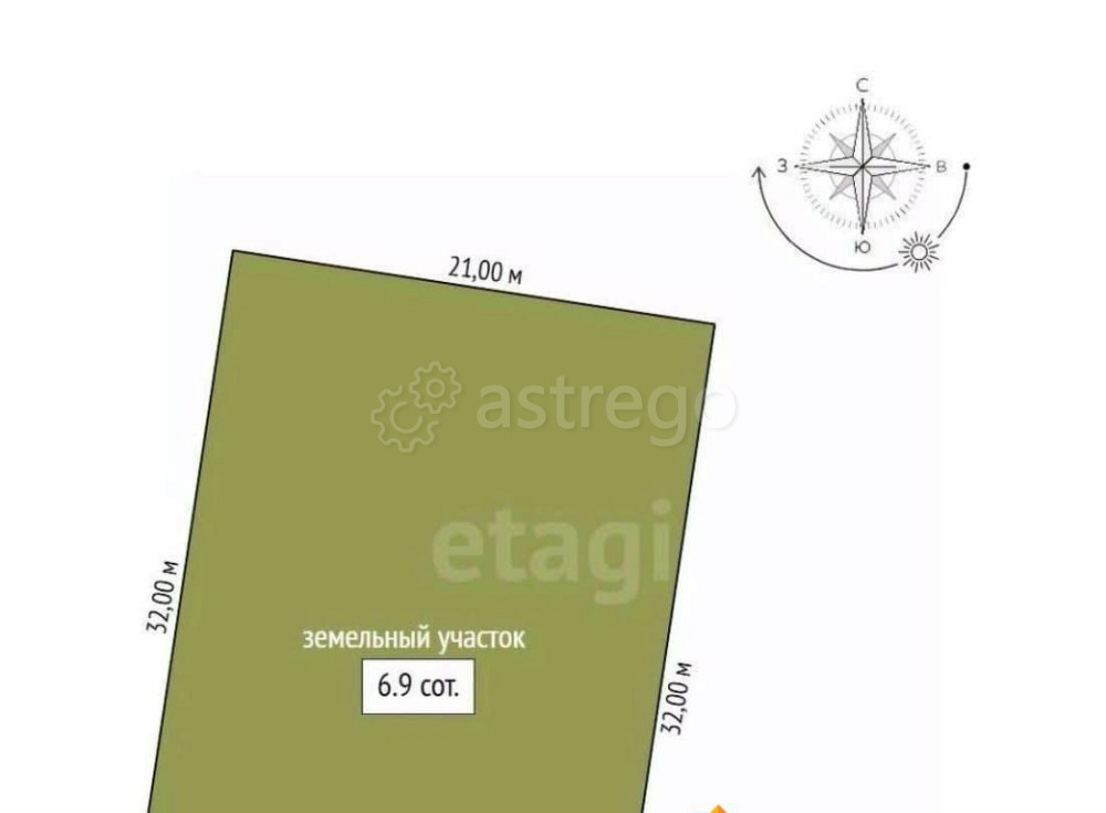 Земельный участок, 6.9 сотки Благовещенск - изображение 3
