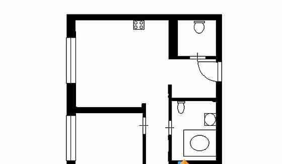 2-комн. квартира, 44 м2, 4/5 эт. Воскресенск
