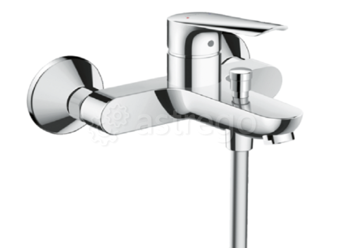 Смеситель для ванны и душа Hansgrohe, Logis E, тип открывания воды - однорычажный Москва - изображение 1
