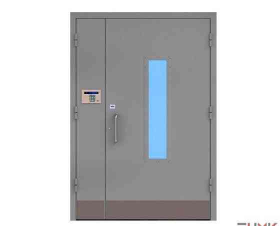 Дверь бронированная пулестойкая двупольная серии ДБПД-1/AG-2, 1 класса пулестойкости по ГОСТ Р 51112 Красноярск