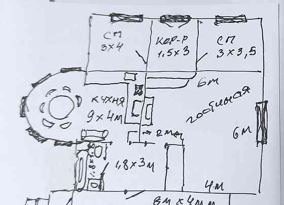 Дом, 77 м2, 33 сотки, 1 эт. Лесосибирск