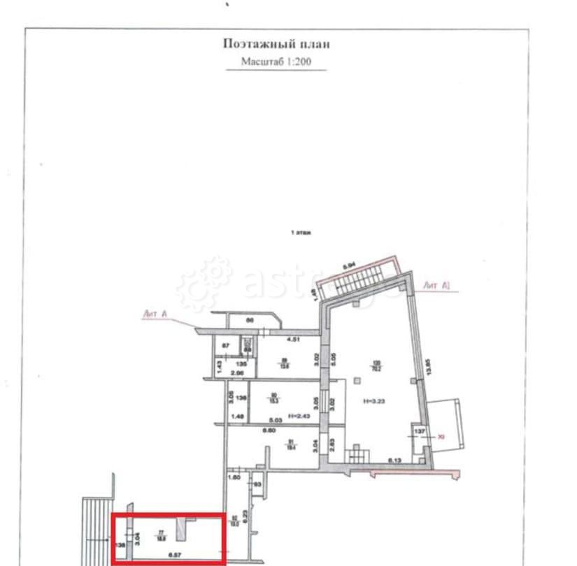 Торговое помещение, 21.8 м2 Серпухов - изображение 3