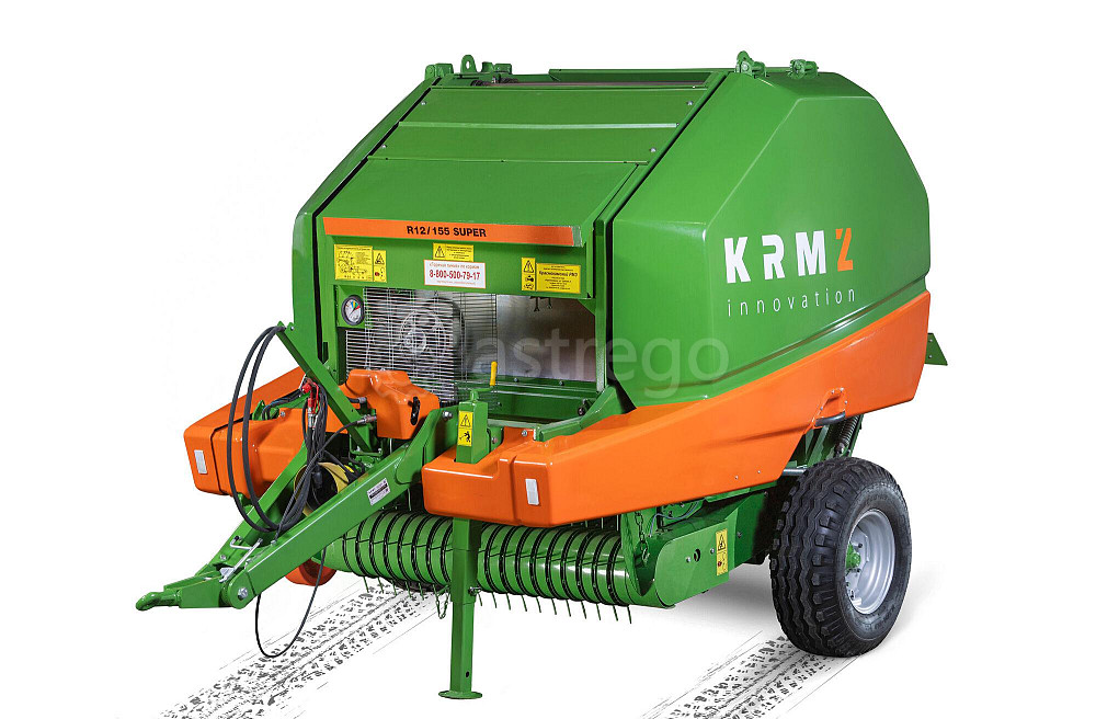 Пресс-подборщик рулонный KRMZ R12/155 Super с нитеувязочным устройством, с модифицированными кожухам Краснокамск - изображение 1