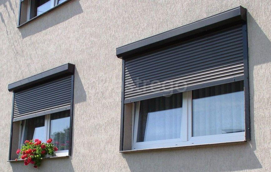 Рольставни с прямоугольным коробом металлические Челябинск - изображение 1