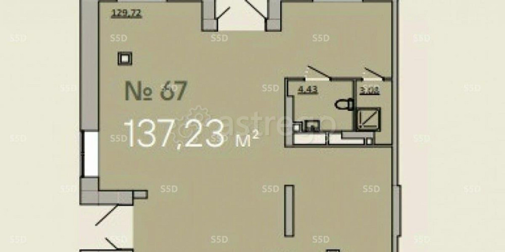 Торговое помещение, 137.2 м2 Одинцово - изображение 2