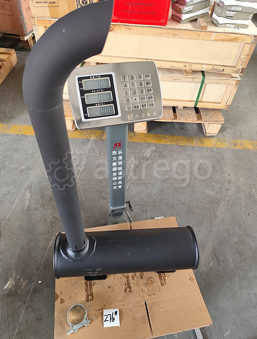 Труба выхлопная (глушитель) в сборе YUCHAI YC4A105Z-T20 (276) Красноярск - изображение 1