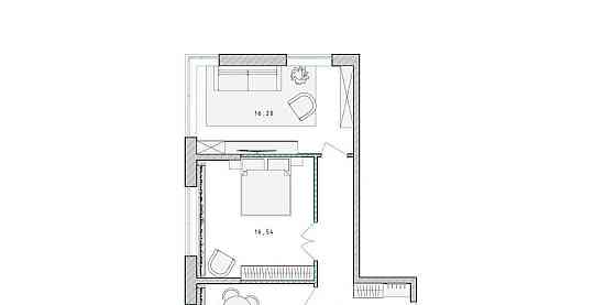 2-комн. квартира, 59.2 м2, 8/17 эт. Пушкино