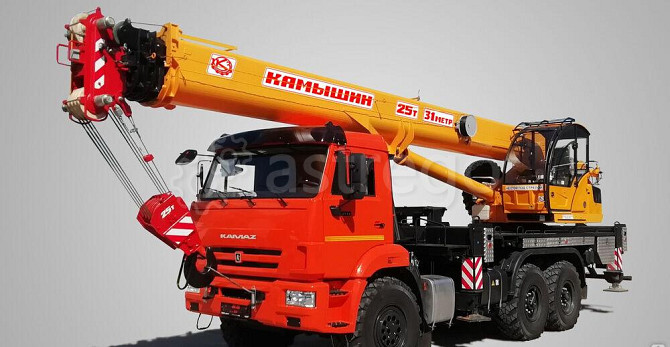 Автокран Камышин КС 55713-5к-4 на шасси Камаз 43118 Самара - изображение 1