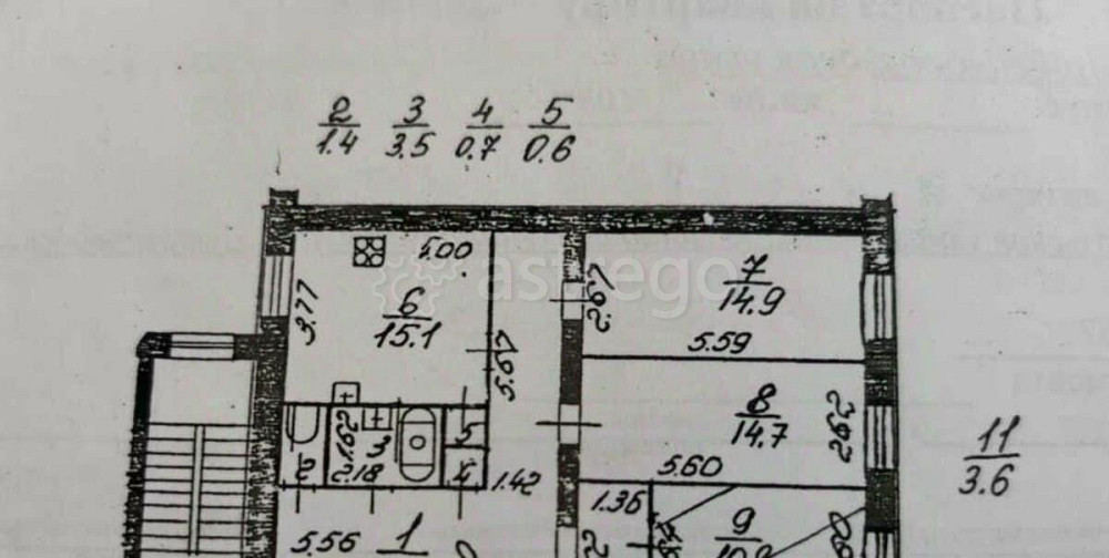 4-комн. квартира, 107 м2, 3/5 эт. Санкт-Петербург - изображение 6