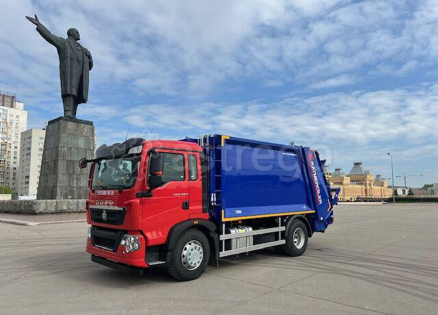 KAT-16S на шасси HOWO T5G 4x2 , мусоровоз, 16м3, задн.загрузка, портал 4тн Краснодар - изображение 1