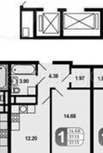 1-комн. квартира, 37.5 м2, 11/15 эт. Красноармейск - изображение 8