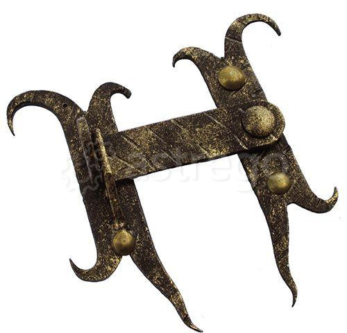 Кованая дверная защёлка Рославль - изображение 1