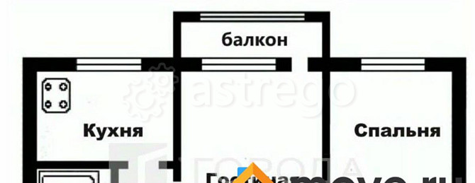 2-комн. квартира, 41.8 м2, 5/5 эт. Новоалтайск - изображение 1
