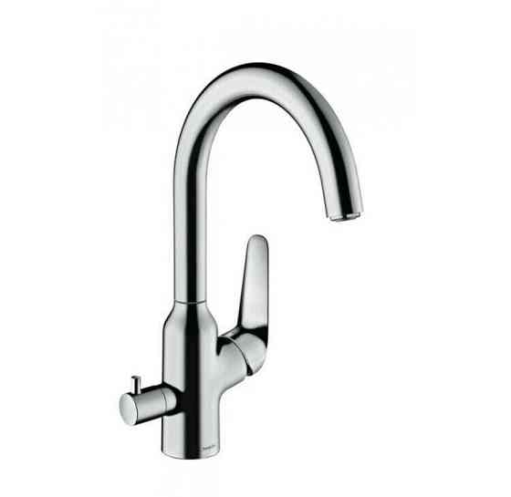 Смеситель для кухни Hansgrohe, Focus M42, тип открывания воды - однорычажный 71803000 Москва