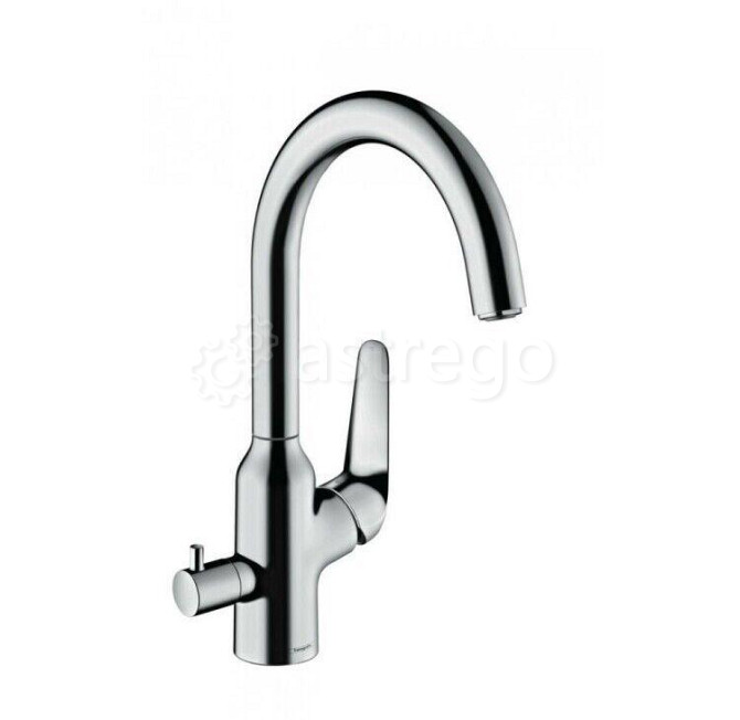 Смеситель для кухни Hansgrohe, Focus M42, тип открывания воды - однорычажный 71803000 Москва - изображение 1