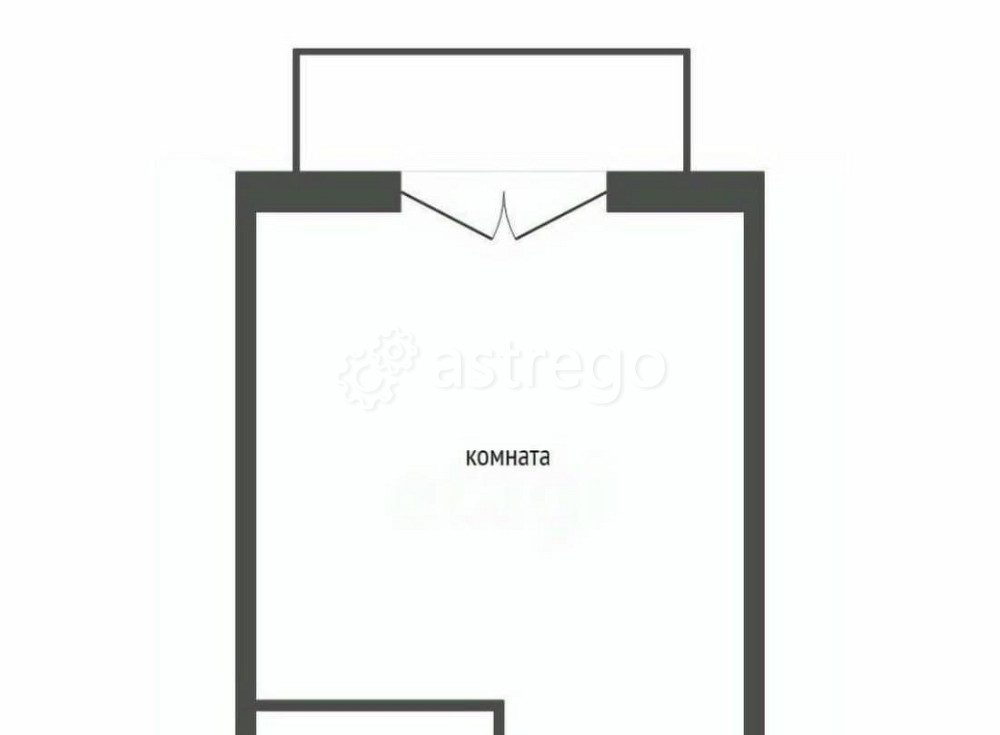Студия, 26.6 м2, 2/14 эт. Красноярск - изображение 2