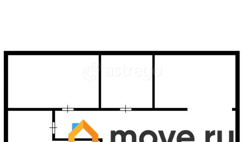 3-комн. квартира, 120 м2, 9/57 эт. Москва - изображение 3