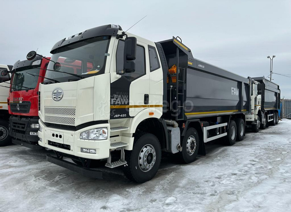 Самосвал FAW 3310 8х4 c U-образным кузовом Амкар Автомастер 26 м3 Краснодар - изображение 1
