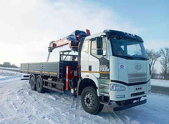 Манипулятор КМУ Kanglim KS 1256G-II на шасси Урал-4320 Самара