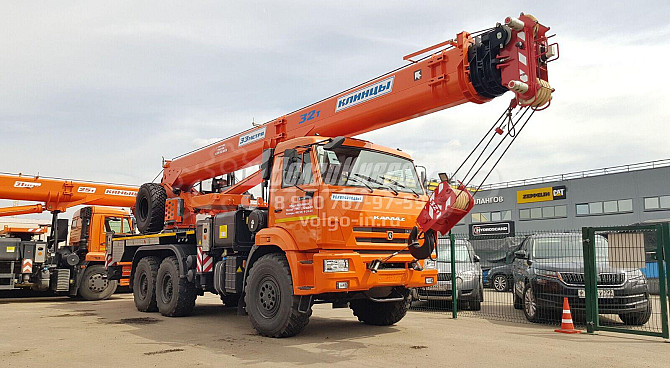 Автокран 32 т 33 м на шасси КАМАЗ-43118 Москва - изображение 1