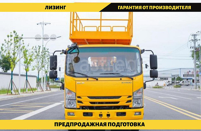 Автовышка-балкон на шасси Isuzu Elf 20 м, г/п 1000 кг Благовещенск - изображение 1