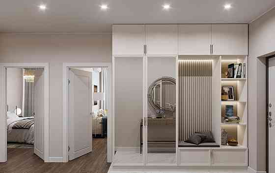 2-комн. квартира, 60 м2, 1/17 эт. Москва