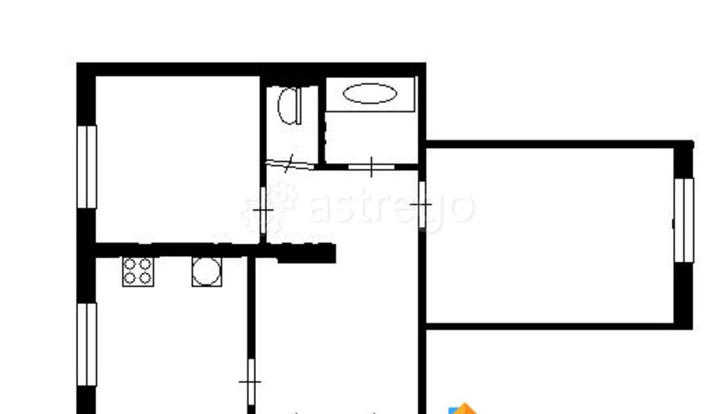 3-комн. квартира, 62.2 м2, 2/10 эт. Домодедово - изображение 4