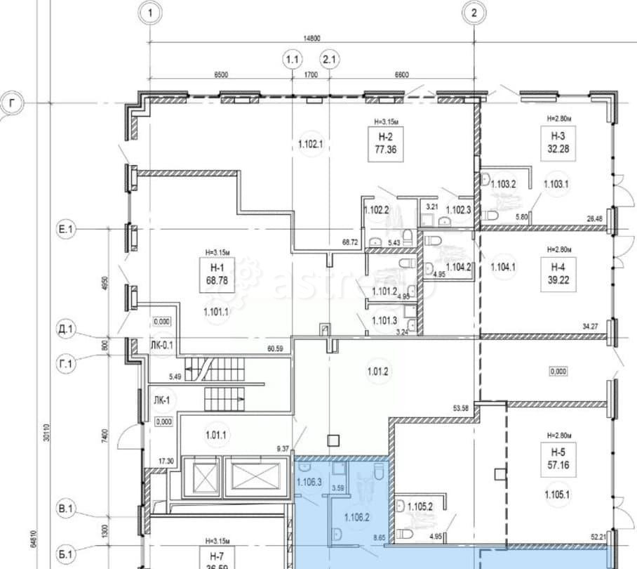 Свободного назначения, 185.01 м2 Санкт-Петербург - изображение 1