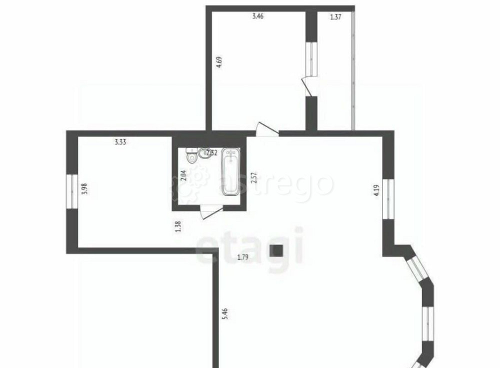 4-комн. квартира, 120 м2, 6/7 эт. Москва - изображение 7