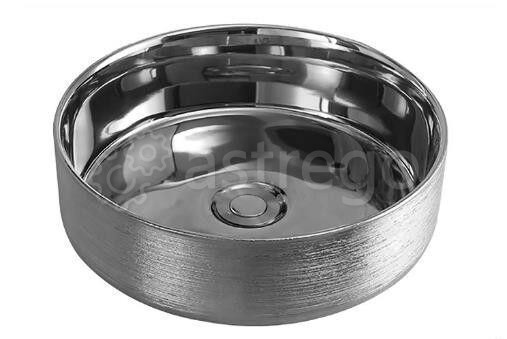 Раковина накладная Ticino 355 х 355 х 115 мм Ceramica GR-5020SS Новосибирск - изображение 1