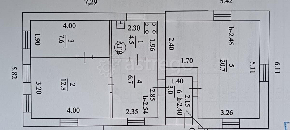 Дом, 55.3 м2, 9.5 сотки, 1 эт. Уфа - изображение 1