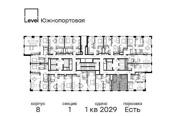 1-комн. квартира, 35.3 м2, 38/49 эт. Москва