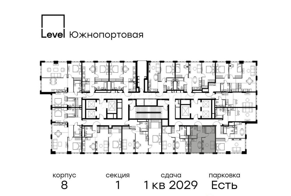 1-комн. квартира, 35.3 м2, 38/49 эт. Москва - изображение 2