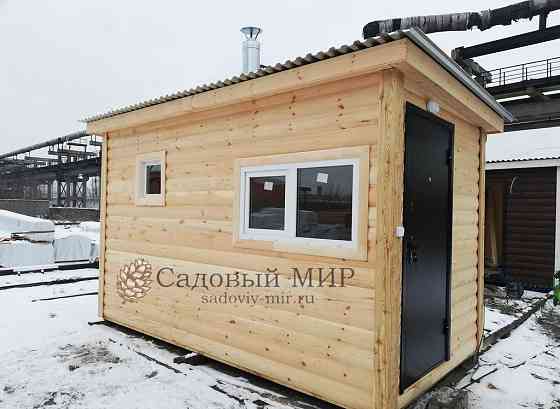 Баня мобильная из кедра 2,4х4 м под ключ Ангарск