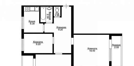 4-комн. квартира, 76.3 м2, 1/9 эт. Санкт-Петербург