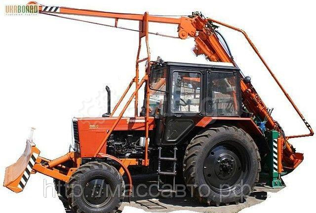 Бурильно-крановая машина БКМ 2МТ на базе МТЗ Самара - изображение 1
