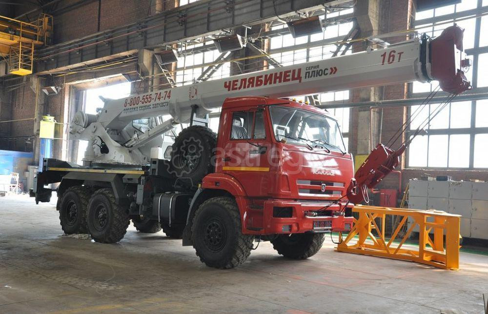 Автокран Челябинец КС-45734-19 шасси Камаз 43118 16т., 19м. Серия Плюс Самара - изображение 1