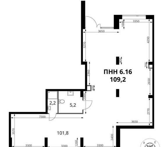 Свободного назначения, 109.2 м2 Химки