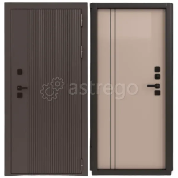 Дверь входная с терморазрывом Вильнюс Новороссийск - изображение 1