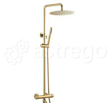 Душевая стойка BOHEME Uno 468-T-MG Gold Matt Новосибирск - изображение 1