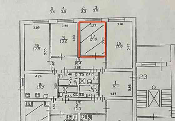 Комната, 12.7 м2, 5/9 эт. Санкт-Петербург