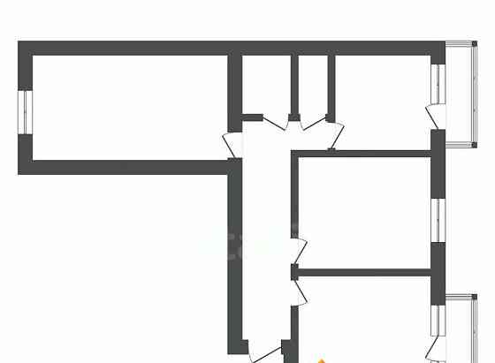 3-комн. квартира, 73 м2, 2/3 эт. Райчихинск