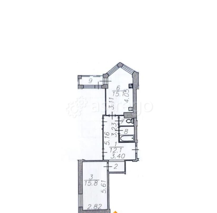 Комната, 15.8 м2, 5/9 эт. Астрахань - изображение 7