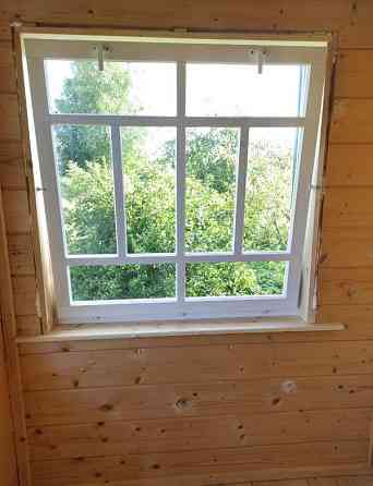 Окно деревянное для беседки 1200х1000 мм Москва
