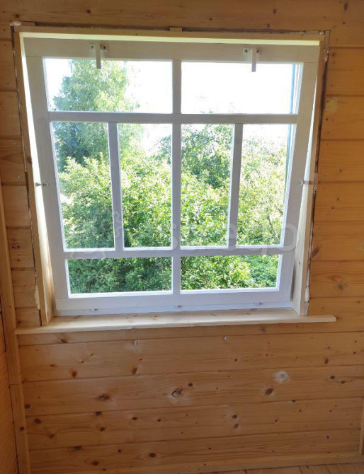 Окно деревянное для беседки 1200х1000 мм Москва - изображение 1