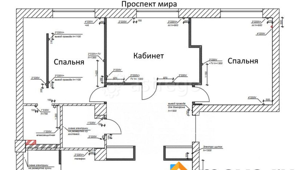 4-комн. квартира, 125 м2, 2/8 эт. Москва - изображение 2