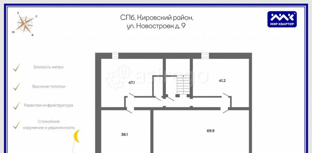 Свободного назначения, 200 м2 Санкт-Петербург - изображение 2