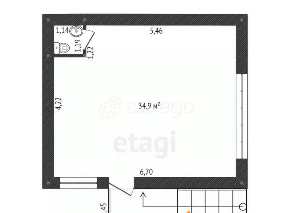 Офис, 36.2 м2 Уфа - изображение 3