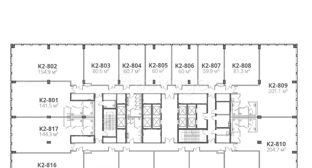 Офис, 154.9 м2 Москва - изображение 2