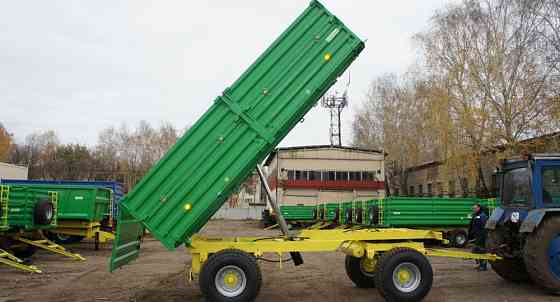 Прицеп тракторный самосвальный 2ПТС-10, грузоподъемность 10000 кг, 6.77 м, на три стороны, 6500х2430 Санкт-Петербург